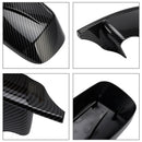2 pieces M-Style exterior mirror caps for BMW E46 sedan E39 4-door 1998-2005