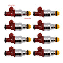 8 styks brændstofinjektorer til BMW 540i 740i 3.0L 4.0L 4.4L V8 1993-1998 0280150778