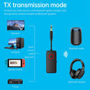 Bluetooth 5.4 Receiver Transmitter 2 in 1 3.5mm Wireless Audio Adapter