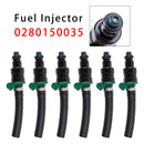 Passer for OPEL Commodore B GS/E 2800 EC 6-delt drivstoffinnsprøytningssystem 0280150035