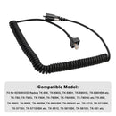 Cable de micrófono de mano KMC 27 para KENWOOD TK-690 TK-790 TK-890 TK-5710