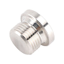 M18 x 1,5 mm Innensechskant-Sensor-Verschlussstopfen, Edelstahl 304, 5er-Pack