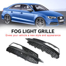 2013-2016 AUDI A3 S3 S-Line alemman puskurin sumuvalon säleikkö