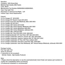 Par tåkelysramme for Dodge Charger 2015-2022 68280428AA