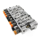 Ciudad Chrysler &amp; País (2013–2015), transmisión automática de 9 velocidades, tracción delantera, motor de cuatro cilindros en línea de 2.4 litros, motor V6 de 3.6 litros, bloque de válvulas 9HP48, 10 válvulas solenoides, transmisión de 9 velocidades