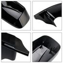 2 pieces M-Style exterior mirror caps for BMW E46 sedan E39 4-door 1998-2005