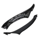 7x Black Interior Door Panel Handle Pull Trim Cover For BMW 5 Series F10 F11 10-16