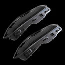2010–2019 Jaguar XJ XJL Paar Frontscheinwerfer Objektiv Abdeckung Shell klar