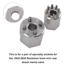 RockShox Brain Inertia Valve Tool 2022-2024 – Steckschlüsselsatz für Specialized MINI Dämpfer