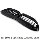 3-serie G20 2019-2020 BMW nyregrillerstatningsgitter i blank sort 51138072085 Generisk