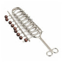 Traditionelt hjernespil Klassisk kinesisk metal puslespil med 9 ringer