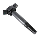 2007-2015 Lexus GS350 RX350 LS600H Toyota Sienna 6 bobinas de ignição + conector + vela de ignição UF487 90919-02251