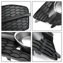 Audi Q3 S-Line 2012-2014 2PCS Bumper Fog Light Grill Grille 8U0807681DSP9