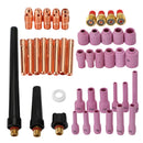 46x Tig Benzin Lens Collet Körper Assorted Size Passend Tig Welding Torch Wp9 20 25