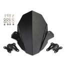 Windschutzscheibe Windschutzscheibenschutz Schwarz Für YAMAHA FZ 09 MT 09 2017-2020 Generic