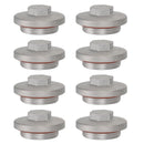8x venttiilin säätimen kannen O-rengas Suzuki QuadRunner LT LT-F 125 160 185 230 Generic