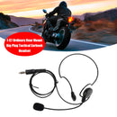 7.1-C7 Gewöhnlicher, hinten montierter großer Stecker, taktischer Ohrbügel-Headset-Kopfhörer im Ohr
