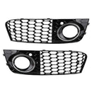 Pár Voštinové mlhové světlo s otevřeným větracím otvorem Grill Fit Fit Audi A4 B8 2009-2012 Generic