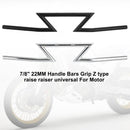Z-Bar 7/8" 22 mm styre for Touring Street Glide Electra