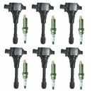 2009-2019 Nissan Murano 3.5L V6 6 Sytytyspuola+6 Sytytystulppa UF550 2-50150 C1670, 2-50150 Yleis