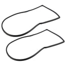 2pcs Front Door Weather Seal Gasket for Jeep Wrangler JK 2007-2017 Car & Motorcycle Spare Parts Body Parts