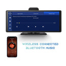 Monitor DVR de tela inteligente em formato NTSC de 10,26 polegadas para RV, caminhão, ônibus + câmera de backup