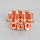 40x Air Plasma Cutter Forbrugsstoffer forlænges Egnet til PT-31 LG-40 Torch CUT-40 50