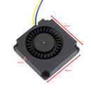 3D-Drucker Radial-Turbogebläse 12V 24V 4010 40MM Für ENDER 3 CR10 CR-10S PRO