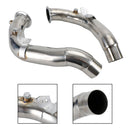 2011-2018 BMW M5 F10 mit S63 Motor 3" Edelstahl Abgas-Downpipes compatible