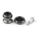 Paar 6mm Swingarm Sliders Spools für Yamaha MT01 MT09 YZF-R3 R1 MAX 530 Titanium