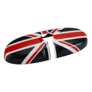Union Jack UK Flag Rückspiegelabdeckung für MINI Cooper R55 R56 R57 Schwarz/Rot