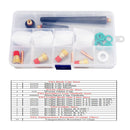 WIG-Gaslinsen-Spannzangenkörper Pyrex-Cup-Kit Wp 9 20 25 WIG-Schweißbrenner 26-tlg