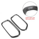 2018-2023 BMW X2 Series F39 Carbon Fiber Front Kofanger Grill Ramme Cover Trim
