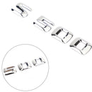 Heck -Trunk -Emblem -Badge -Namenschildscheibe -Buchstaben Zahlen passen Mercedes S500 Chrom