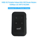 H806 4G LTE UMTS WCDMA Hotspot Trådlös router WiFi Mobilt bredbandsmodem