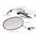 Honda Shadow VT VT 1100 VT 750 VT600 VF 750 Magna 750 Side Rear View Mirror Universal