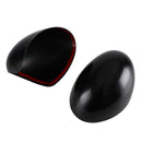 2 x czarne osłony lusterek do MINI Cooper R55 R56 R57 Wysokiej jakości produkt ogólny