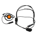 7.1-C8 Taktisches Headset mit großem Stecker für Kenwood TK-208 TK-220 TK-240