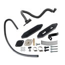 4“ Schalldämpfer Auspuffrohre Kits für Ford F250 F350 F450 Super Duty 2011-2023 6.7L Diesel