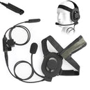 Wasserdicht Tactical Head-mounted Headset Passend für BaoFeng BF-UV9Rplus BF-UV9R