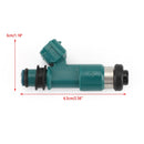 1ks vstřikovače paliva 15710-65J00 vhodné 2007-2010 Suzuki SX4 2.0L Generic