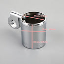 Krom mugghållare för motorcykel/ATV för 7/8"1" 1-1/4 "universalstyre