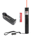 650nm Red Laser Pointer Visible Beam Light Lazer + 18650 + Charger