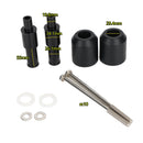 Protetor de bobinas de colisão deslizante de alumínio adequado para Honda Rebel Cmx500 Cm500 17-21 Genérico