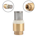 3/4" NPT Inline Rückschlag-Fußventil Messing federbelastet mit Filter 200 PSI