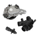 2011-2015 Jaguar XJ Water Pump with Bolts Seals Connectors + Thermostat Kit