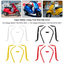 Vespa Primavera 125/150 2014-2021 Obere Seitenleiste Verkleidung Zierleiste Seitenabdeckung