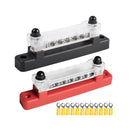 6-Wege-150-A-Verteilerklemmenblock für Auto-Marineboot-Halterabdeckung 48-V-Sammelschiene