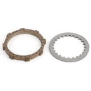 Stålclutchsett &amp; Friksjonsskiver for Yamaha YB100 DX100 L5 L5T L5TA 1969-1987 Generisk