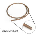 Wire Sub bilforstærker RCA FUSE Ledning 1500W Amp 10 GAUGE Audio Wiring Kit Kabel